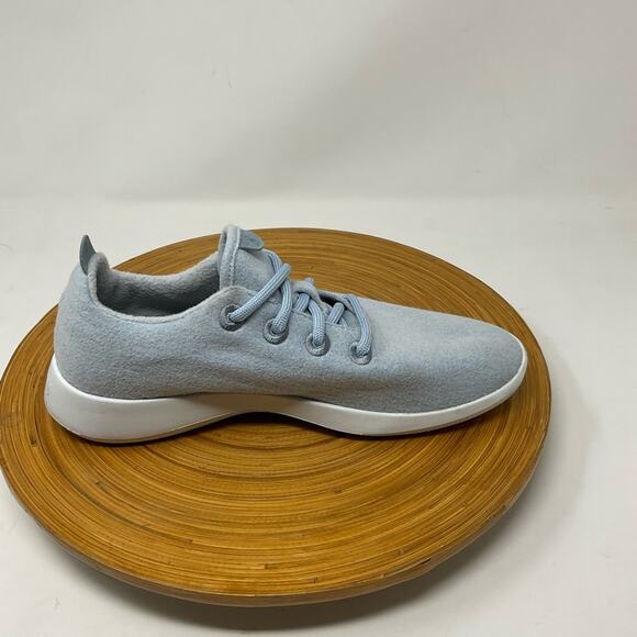 ALLBIRDS Wool Runners Frost Pale Blue Sneakers Size 9 - Picture 2 of 10
